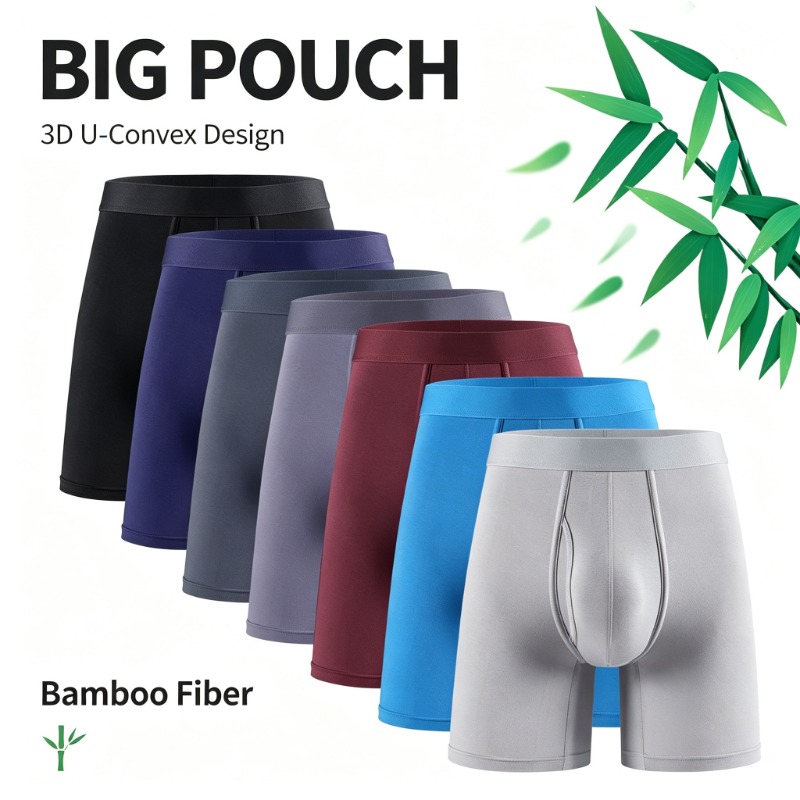 Bamboo Fiber Trunk - Calzoncillos bóxer de fibra de bambú