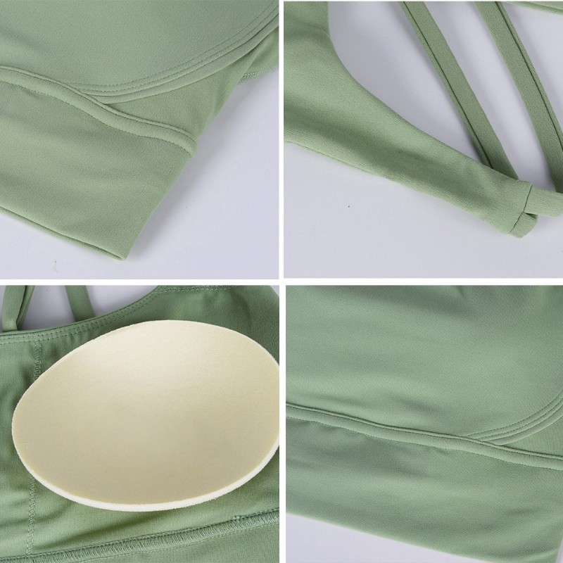 Top de Yoga de nailon con espa - Quick Dry Underwear reseña y precio